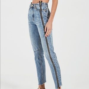 P.E Nation Rocky zipper jean, size 27